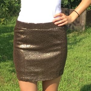 🔥Guess sequin sparkle mini skirt🔥